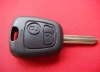 TD remote key blank used on Peugeot