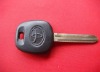 TD soft rubber transponder key with 4D67 chip used on Toyota