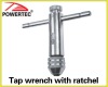 Tap wrench with ratchel