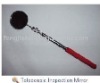 Telescopic inspection mirror,The comfortable vinyl grip keeps handle secure even in wet or oily hands