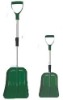 Telescoping snow shovel