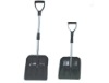 Telescoping snow shovel