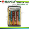 The Titanium Steel HandleScrewdriver Set BK 6332