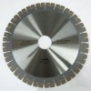 Three step U type diamond blades manufacture