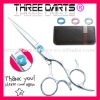 ThreeDarts Ergonmic Handle Professional Japanese style Hair Scissors 6.0"