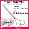 ThreeDarts Professional Thinner Blades Feather Weight Hair Cutting Scissors 5.5"