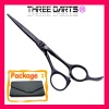ThreeDarts coated COLOR black light weight small salon cutting scissors