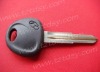 Tongda transponder key shell(left slot) used on Hyundai