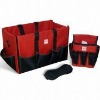 Tool Bag with Detachable Shoulder Strap and Wide Exterior Pockets