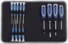 Tool set with precision screwdriver BE-C072