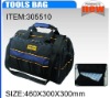 Tools bag with plastic tray