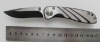 Top quality folding knife in full stainless steel