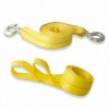 Towing Belt, Tie down strap with Hook or eye for customized length