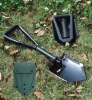 Tri-folding shovel,small foldable shovel