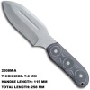 Trustful Quality Micarta Handle Hunting Knife 2008M-A