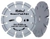 Tuck point small diamond cutting blade for long life removinf hard material