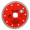 Turbo continuous rim diamond saw blade ,diamond turbo cutting wheel,125*22/20/16*1.8