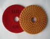 Turbo polishing pad