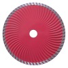 Turbo wave saw blade