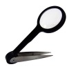 Tweezers with the 3X magnifying Glass