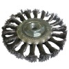 Twisted Circular Wire Brush with nut