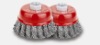 Twisted cup Wire Brush/twisted cup brush