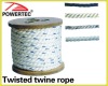 Twisted twine rope