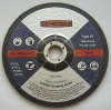 Type 27 depressed center grinding wheel