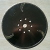 U-slot segmented diamond saw blade with protections