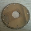 U-slot segmented rim saw blade protections for stone cutting
