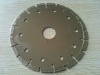 V slot segmented saw blade for masonar cutting