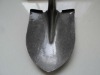 Varnish Black Silver Round Shovel Head With Handle For Your Choice
