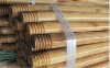Varnished Wooden Broom Handle