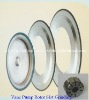 Vitrified CBN wheels for slot grinding