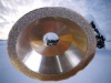 Vitrified bond cbn interal grinding wheel