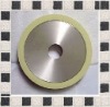 Vitrified diamond bruting wheel for natural diamond