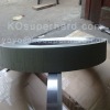 Vitrified diamond wheel for PDC cutter rough grinding with well performance