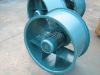 Wall mounted air blower fan
