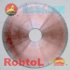 Welded Continuous Rim Diamond Blade for Ceramic Tile -- CTAD