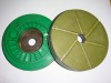 Wet diamond tool polishing pad