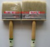 White Boiled Pure Bristle Wooden Handle Block Brush