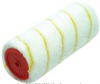 White color with yellow strip yarn acrylic roller cover