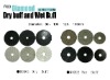 White or Black Buff polishing pads