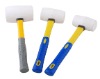 White rubber hammer