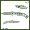 Wholebody stainless steel with serrated blade hunting knife