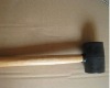Wood Handle Rubber Hammer