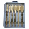 Wood Working Spade Drills Set Tin coated