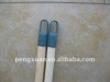 Wooden Broom Handle with Plastic Cap