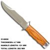 Wooden Handle Hunting Knife 2148OK