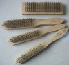 Wooden Handle Steel Wire Brush